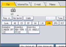 A kezelőpanel ismertetése