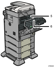 Számozott ábra a fő egységről
