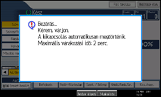 A kezelőpanel ismertetése