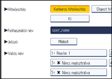 A kezelőpanel ismertetése