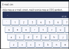 A kezelőpanel ismertetése