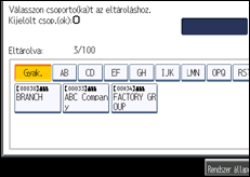A kezelőpanel ismertetése