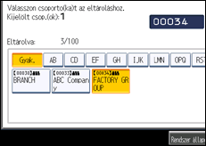 A kezelőpanel ismertetése