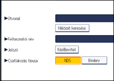 A kezelőpanel ismertetése