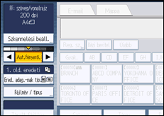 A kezelőpanel ismertetése