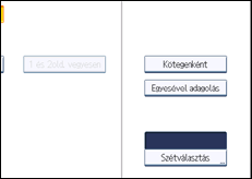 A kezelőpanel ismertetése