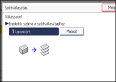 A kezelőpanel ismertetése
