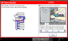 A kezelőpanel ismertetése