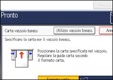 Illustrazione schermata pannello di controllo