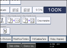 Illustrazione schermata pannello di controllo