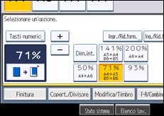 Illustrazione schermata pannello di controllo