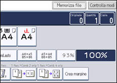 Illustrazione schermata pannello di controllo