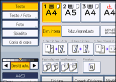 Illustrazione schermata pannello di controllo