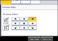 Illustrazione schermata pannello di controllo