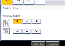 Illustrazione schermata pannello di controllo
