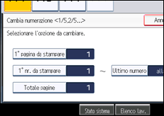 Illustrazione schermata pannello di controllo