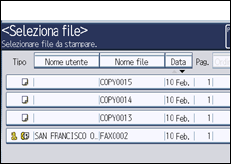 Illustrazione schermata pannello di controllo