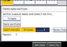 Illustrazione schermata pannello di controllo