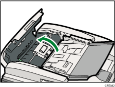 Illustrazione della pulizia dell'alimentatore automatico originali 
