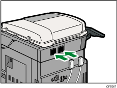 Illustrazione della scheda di interfaccia wireless LAN.
