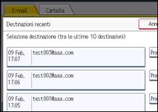 Illustrazione schermata pannello di controllo