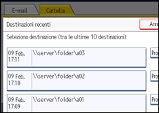 Illustrazione schermata pannello di controllo