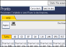Illustrazione schermata pannello di controllo