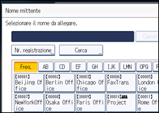 Illustrazione schermata pannello di controllo