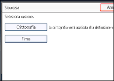 Illustrazione schermata pannello di controllo