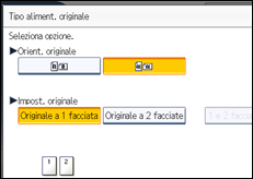 Illustrazione schermata pannello di controllo