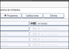 Illustrazione schermata pannello di controllo