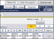 Illustrazione schermata pannello di controllo