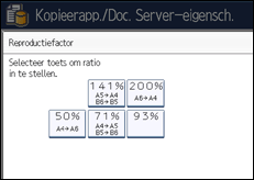 Schermafbeelding bedieningspaneel