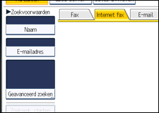 Schermafbeelding bedieningspaneel