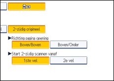 Schermafbeelding bedieningspaneel