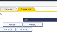 Schermafbeelding bedieningspaneel