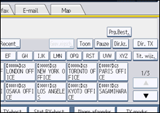 Schermafbeelding bedieningspaneel