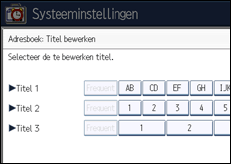 Schermafbeelding bedieningspaneel