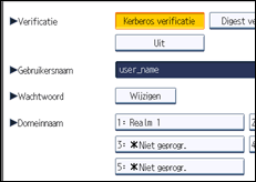 Schermafbeelding bedieningspaneel