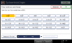 Schermafbeelding bedieningspaneel
