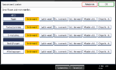 Schermafbeelding bedieningspaneel