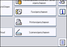 Schermafbeelding bedieningspaneel