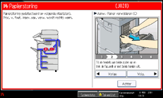 Schermafbeelding bedieningspaneel
