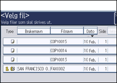 Illustrasjon av brukerpanel
