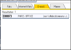 Illustrasjon av betjeningspanel