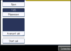Illustrasjon av betjeningspanel