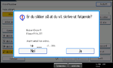 Illustrasjon av betjeningspanel