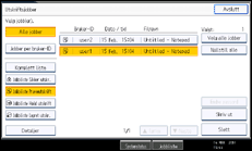 Illustrasjon av betjeningspanel