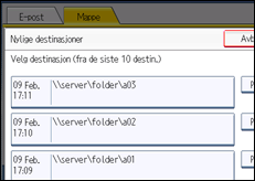 Illustrasjon av brukerpanel