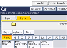 Illustrasjon av brukerpanel